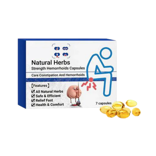 HemRelief Herbal Hemorrhoids Capsules |  Résout 95% des problèmes anaux en 4 semaines